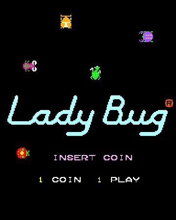 Lady Bug (bootleg) screen shot title